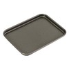 Bakemaster Baking Tray Non-Stick Individual Baking Tray, Grey, 40075