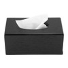Wood Square Tissue Box Cover,Rectangular Tissue Box Natural Elegance Wood