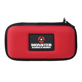 Monster Darts Ace Wallet (ACE WALLET), Red × Black, Casual