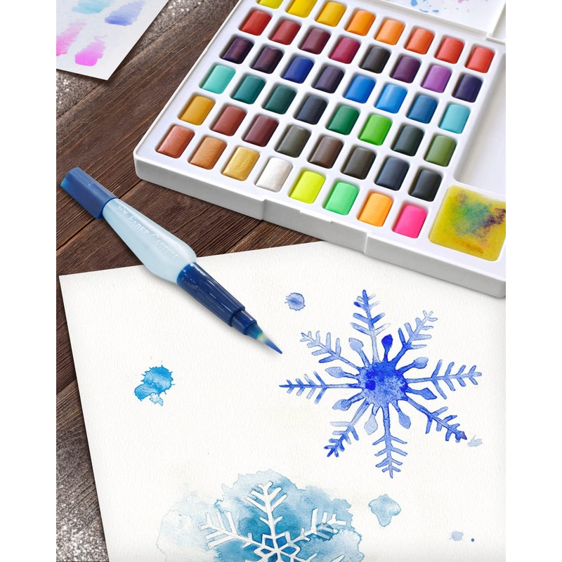 Faber-Castell Watercolour Pots, multi-coloured