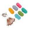 Mini Knitting Tools Set Single Pointed Knitting Needles and 6