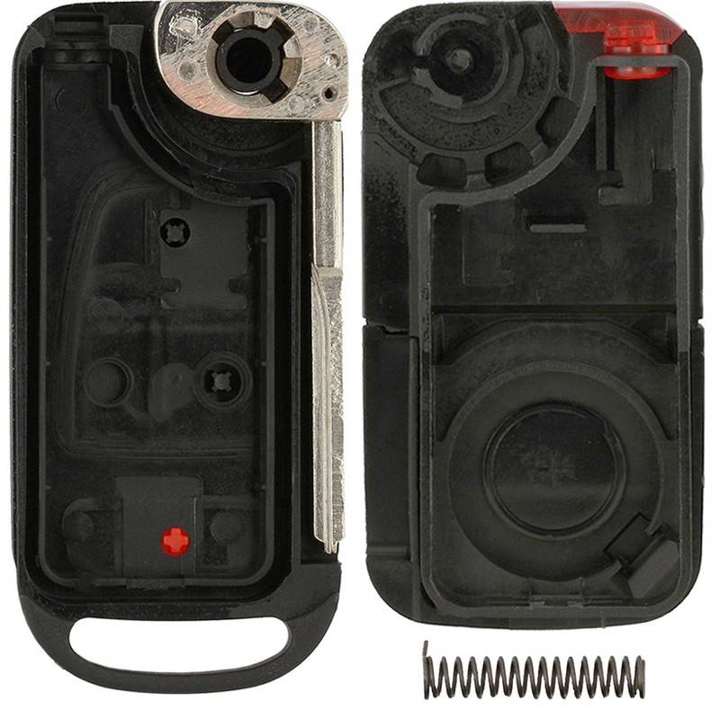 KeylessOption Replacement Keyless Entry Remote Fob Clicker Flip Key Shell