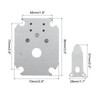 PATIKIL Air Compressor Valve Plate, 2 Set Metal Air Compressor