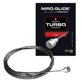 Diverse Uni NF 180TE Bowden Cable & Covers & Guides, Black, 800 mm