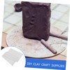 SHINEOFI Elegant Pottery Burlap Canvas Cotton Tablecloth Clay Sculpting Tools