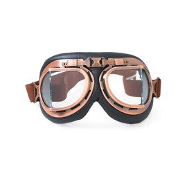 CRG Sports Motorcycle Goggle Vintage Aviator Pilot Style Motorcycle Cruiser Scooter Goggle for Man,Women, Adult