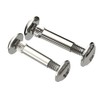 M6 (39mm - 45mm) Nickel Cupboard Joining Bolts Furniture Connecting