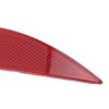 Rear Bumper Reflector Improved Visibility Red Marker Bumper Reflector for