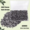 Aouuhe 500 Pcs Micro Link Rings Beads for Hair Extensions