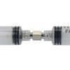 10Pcs Coupler Luer Syringe Connector Metal Double Joints Luer Lock