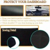 Unbranded Black Dash Cover Pad Dashboard Mat For 09-14 Ford