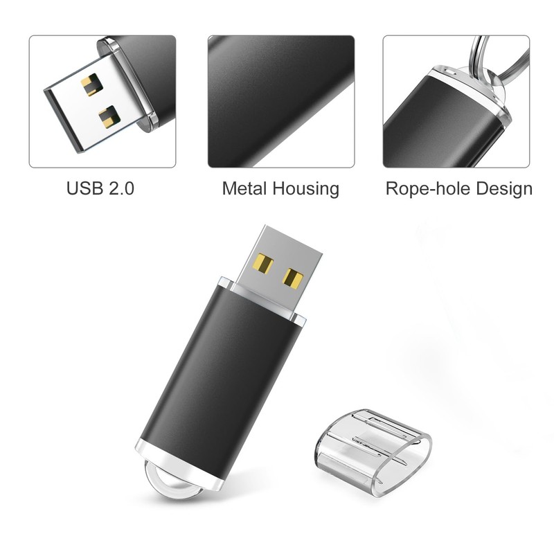 RAOYI 20 Pack 8GB USB Flash Drive Bulk USB 2.0