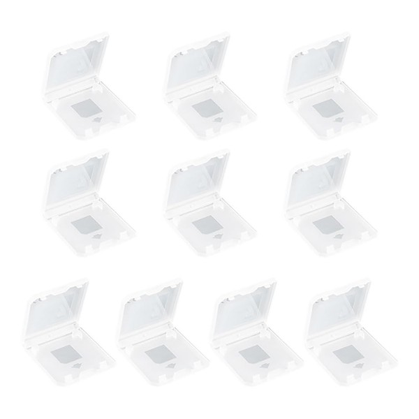 Xingsiyue 10pcs Game Cartridge Case Clear Storage Box Compatible with Nintendo DS NDS/NDS Lite/NDSI/2DS Games Card
