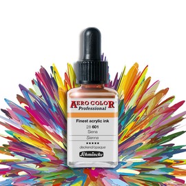 Airbrush Paint Set for Airbrush Compressor, Airbrush Gun, Aero Colour Professional – Ideal for Nail Art – Also Suitable for Model Building etc. (Siena – 28 601)