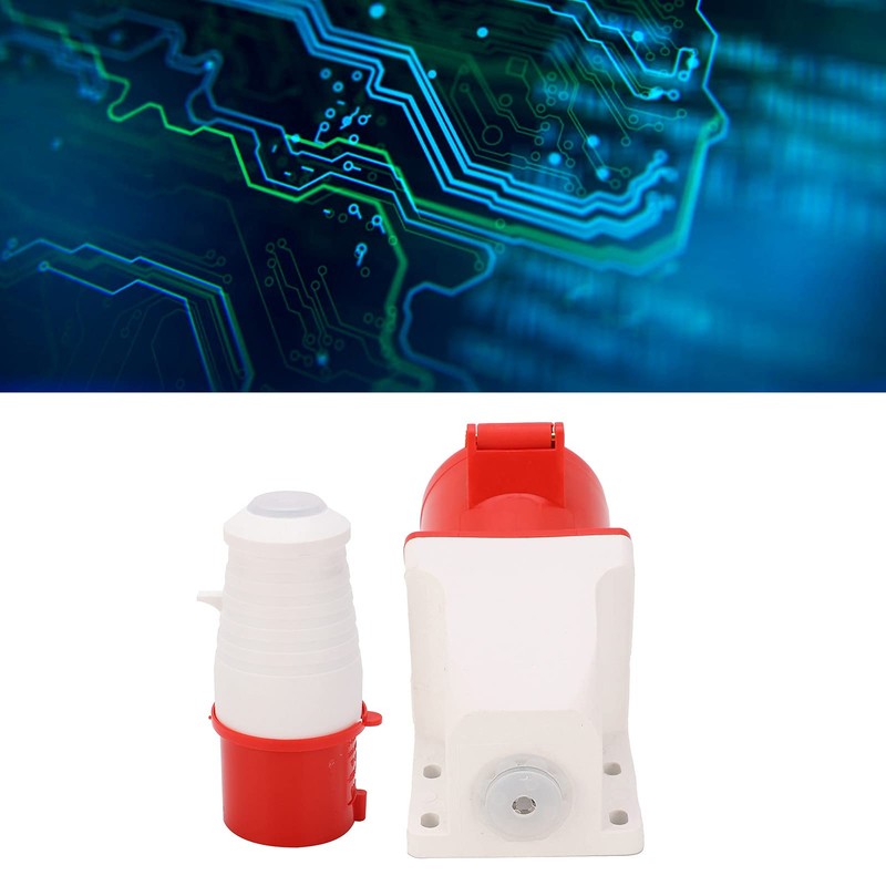 Luatoxry 4 Pin Industrial Connector, 32A Industry Connectors, AC380V‑415V Industrial