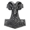 Pacific Giftware Thor's Hammer with Aries Head Wall Relief Viking