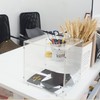 SHUMEI Clear Acrylic Multi-Functional Box - Raffle, Suggestion, Ballot, Tip,