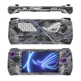 MightySkins Glossy Glitter Skin Compatible with Asus ROG Ally - Digital Camo | Protective, Durable High-Gloss Glitter Finish | Easy to Apply