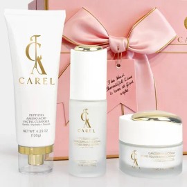 Set Regalo Cuidado Facial Carel Limpiador Sérum Crema