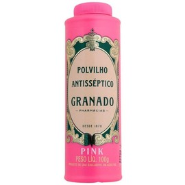 Granado Polvilho Pink Body Powder, 3.5 oz (100 g), Granado Polvilho Pink