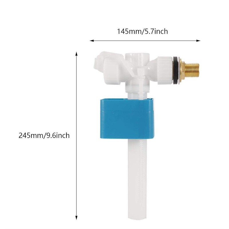 Versatile Low Tank Ball Tap, Water Level Adjustment, Water Level,