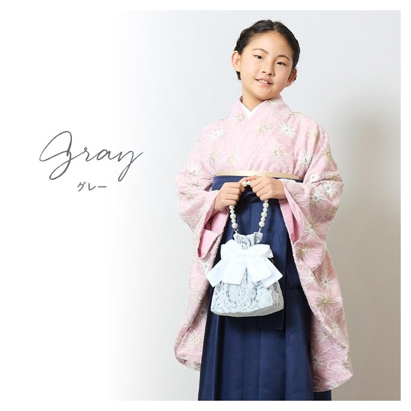 FairyMary Lace Drawstring Bag, Shoulder Bag, Floral Pattern, Women's, Kimono,