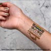 Azeeda 4 x '2025 zum Vermächtnis machen' Temporäre Tattoos -