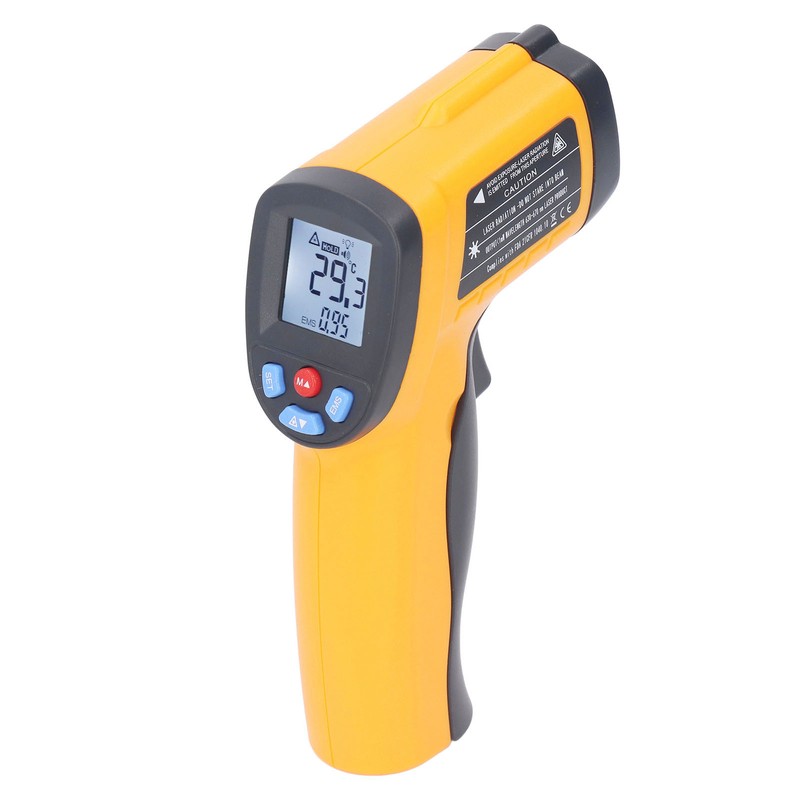 Infrared Thermometer Gun High Accuracy Digital Handheld Cooking Industrial Heat