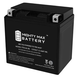 Mighty Max Battery YTX14L-BS Battery for Harley-Davidson 883CC XL, XLH (Sportster) 2007 Brand Product