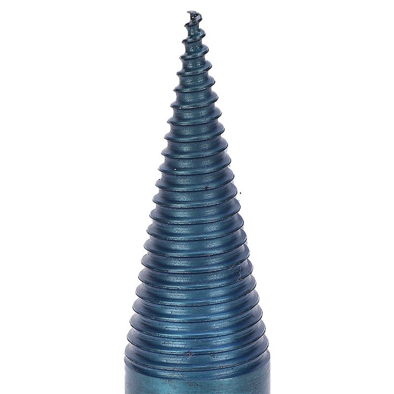 Screw Cone Drill Bit Square Shank Firewood Splitter Drilling Wood