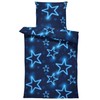 one-home Stars Bed Linen Set 135 x 200 cm Star