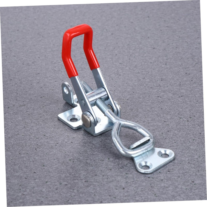 SEWACC 4PCS Adjustable Toggle Clamp Heavy Duty Iron Latch for