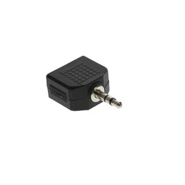 Unbranded 3.5mm Stereo Plug to Dual 3.5mm Stereo Jack Adapter