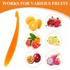 2 PCS Orange Peeler Tool,Citrus Opening Tool,Multi-Function Long Handled Orange