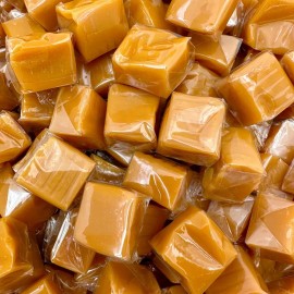 iLike! Vanilla Caramel Squares Candy, Individually Wrapped, 1,5 Pound Pack
