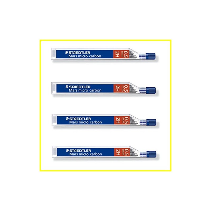 Staedtler Mars Micro Carbon 2500.5 mm 2H Pencil Refill Leads
