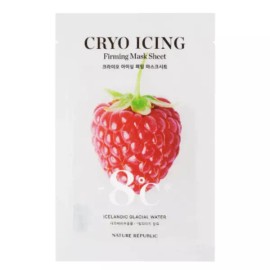 Nature Republic 네이처리퍼블릭 마스크팩 크라이오 아이싱 퍼밍 10매 Nature Republic Mask Pack Cryo Icing Firming 10 Sheets