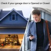 Smart Wi-Fi Garage Door Opener WiFi Wireless Garage Door Remote,