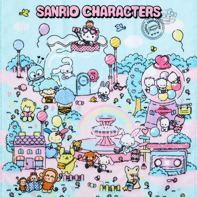 Sanrio 878367 Face Towel (Fantasy Trip) Sanrio Characters