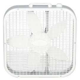 Lasko 20 In" Box Fan Portable 3 Speed Floor Cooling Electric Quiet Room Air Flow