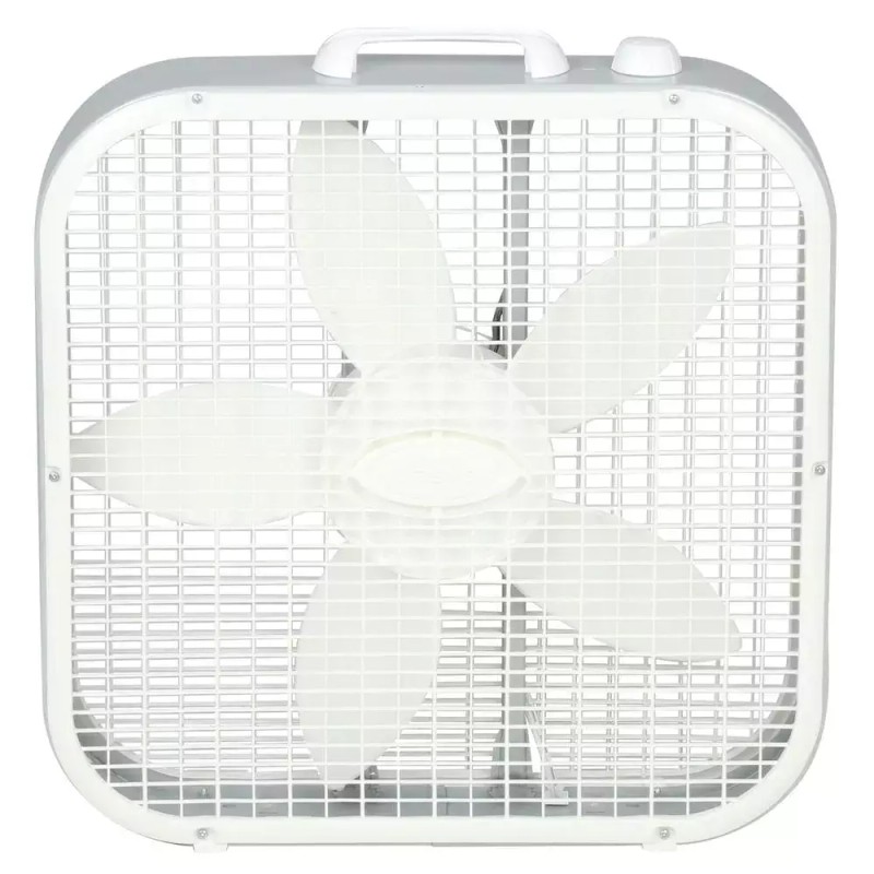 Lasko 20 In" Box Fan Portable 3 Speed Floor Cooling