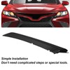 Car Front Bumper Headlight Trim Black Bumper Filler Trim Molding