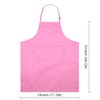 Zihuatailer Pink Aprons for Women with Pockets | Lightweight and