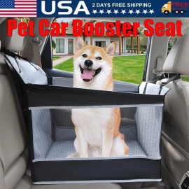 Unbranded Dog Car Seats for Large Dog Pet Car Booster Seat Travel Carrier Cage Bag Folding