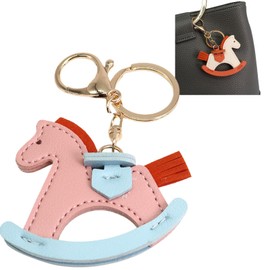 Profit.relaxed Bag Charm, Adult, Cute, Back Charm, Key Chain, Key Charm, Horse Shaped, Pink