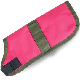 Jeffers Breathe Comfort Ripstop Dog Blanket, Rose/Brown, 14" Small - Waterproof, Windproof, Breathable, Durable - Ideal for Outdoor, Indoor, Travel, Machine Washable Insulation