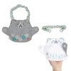 Chaol S11038 Inaibaa Bi, Reversible 2-Way (Embroidery/Puppet Style/Cat), Water Absorbent,