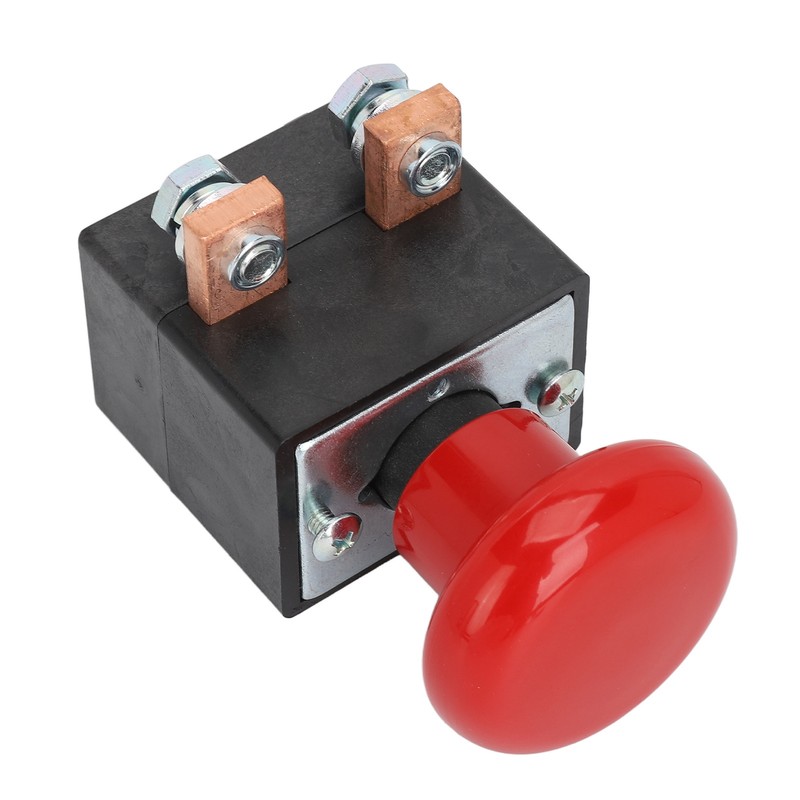 Emergency Push Button Switch DC80V Reliable Emergency Stop Switch Replacement