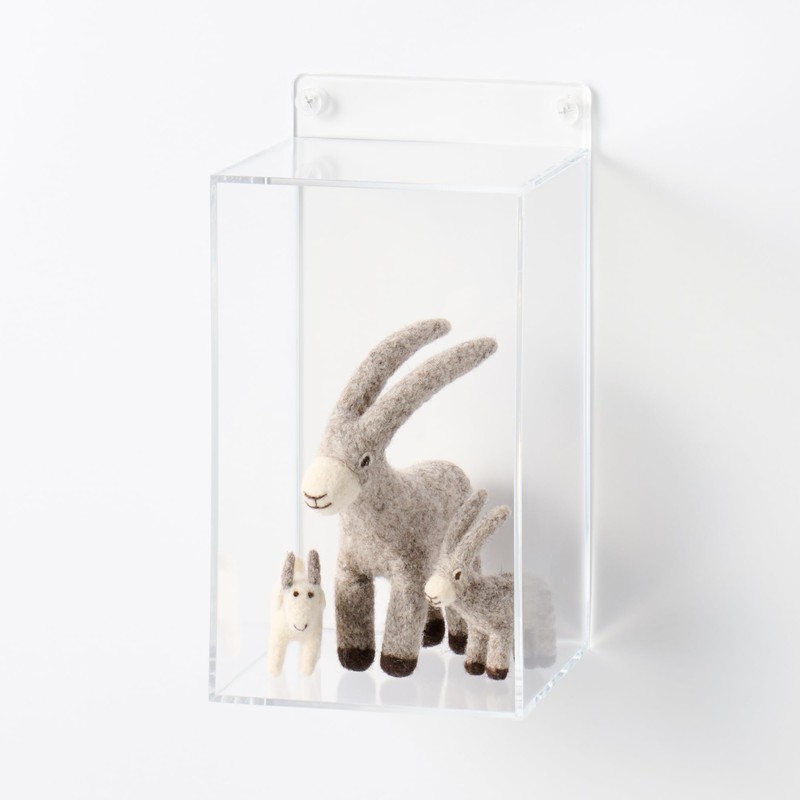 MUJI NDG05A3A Acrylic Display Box Type That Can Be Attached