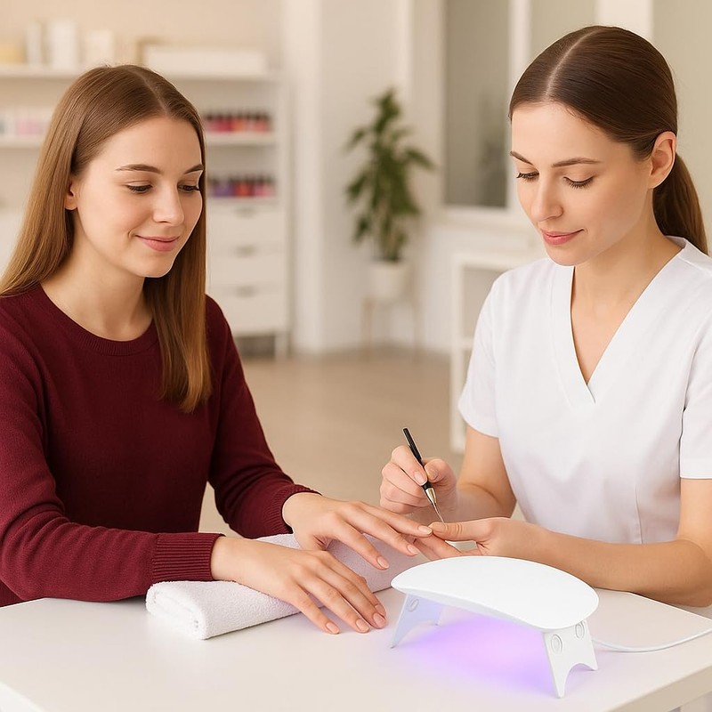 Lampada UV LED per Unghie 6W Asciuga Smalto Semipermanente e